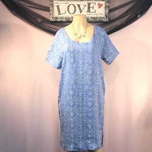 Poetry NWOT linen dress Size 10 💞